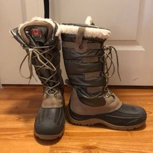 EUC Pajar Lace Up Boots - Size 9